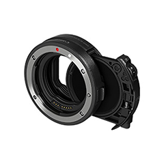 Canon  ドロップインフィルター マウントアダプター EF-EOS R ドロップイン 可変式NDフィルター A付