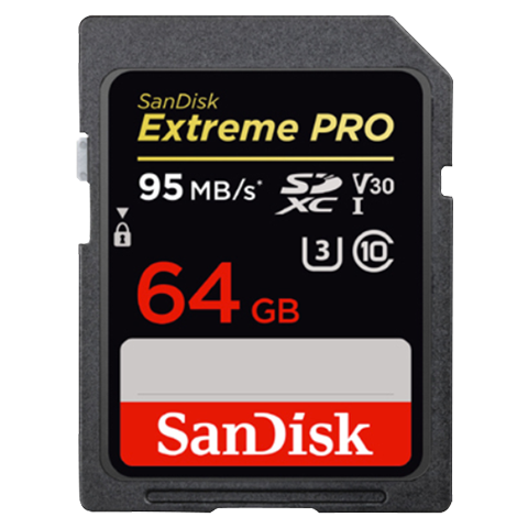 Extreme PRO SDXCカード 64GB