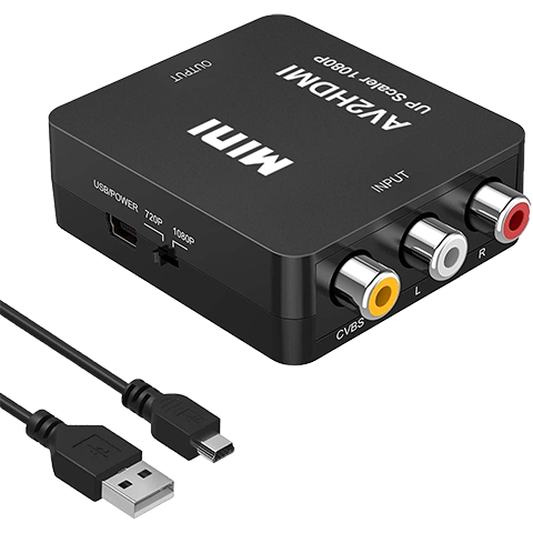 AZLink　RCAケーブル　HDMI変換コンバーター