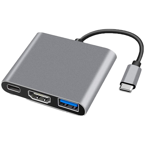 USB-TypeC→HDMI/USB3.0