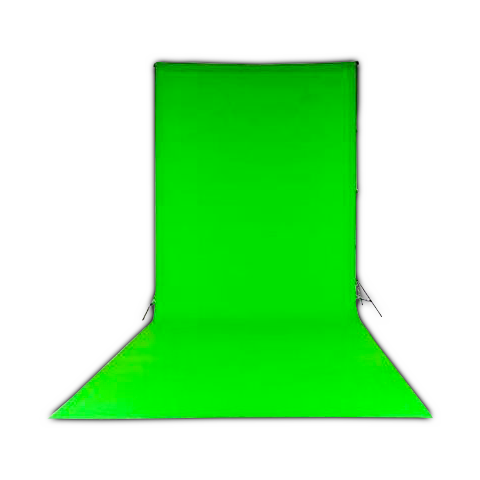 クロマキー(緑)3m×7m スタンド付き LC-5881