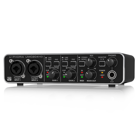 behringer U-PHORIA UMC204HD