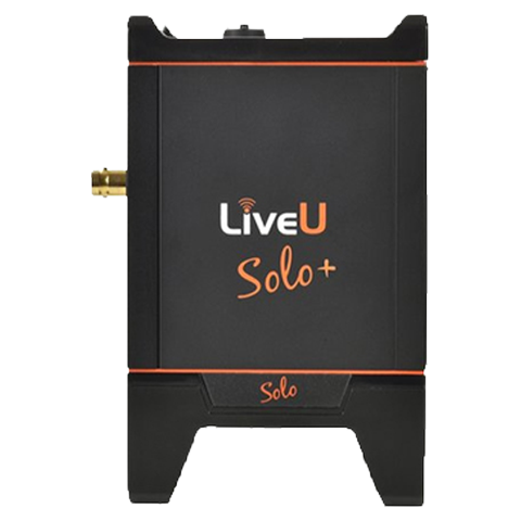 LiveU Solo Plus SDI+HDMI 4回線(docomo・au・SoftbankのSIMから合計4回線)