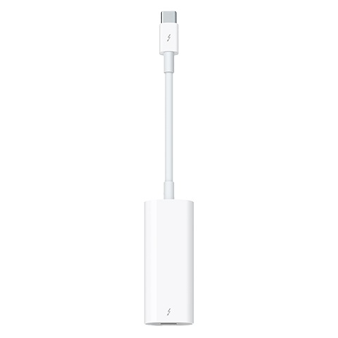 Thunderbolt 3（USB-C）- Thunderbolt 2アダプタ [MMEL2AM/A]