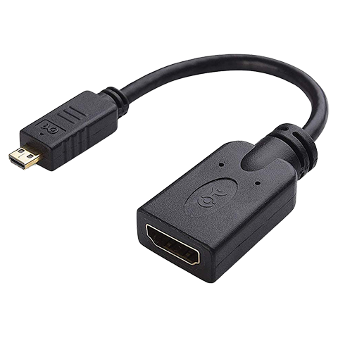 MicroHDMI→HDMI変換アダプタ