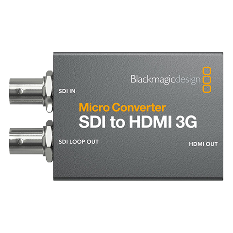 Blackmagicdesign　micro converter SDI to HDMI 3G PSU (パワーサプライ付属)