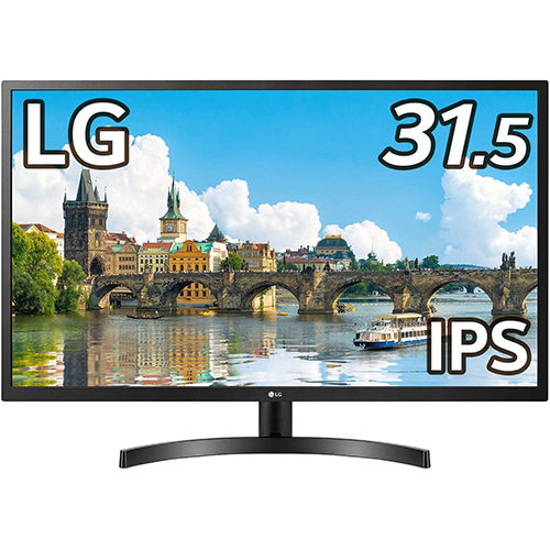 32インチモニター IPSパネル 31.5インチ　フルHD/IPS/HDMI、D-Sub/FreeSync/フリッカーセーフ　ブルーライト低減機能　32MN50W-B