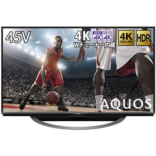 45V型 4K 液晶テレビ AQUOS HDR対応 4T-C45AL1 | 撮影機材や放送機材の