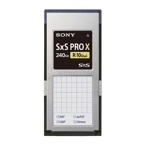 SxS PRO Xメモリーカード 240GB  SBP-240F