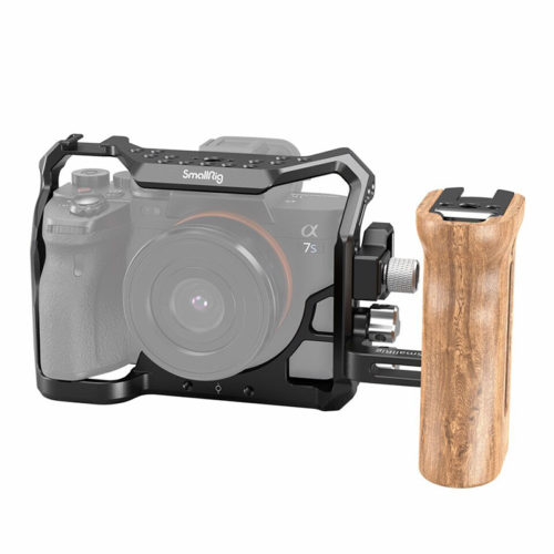 SmallRig Sony A7S III/A7S3カメラ専用ケージキット 木製サイド 