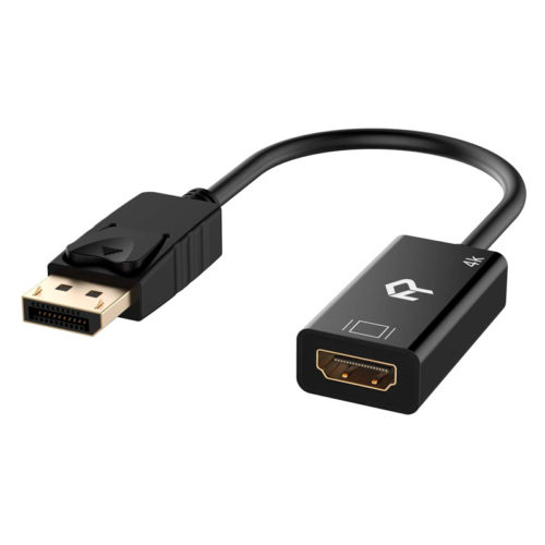 Rankie  DisplayPort（オス）-HDMI（メス）変換ケーブル