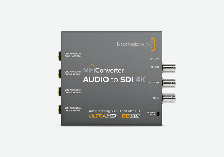 Mini Converter Audio to SDI 4K  002775