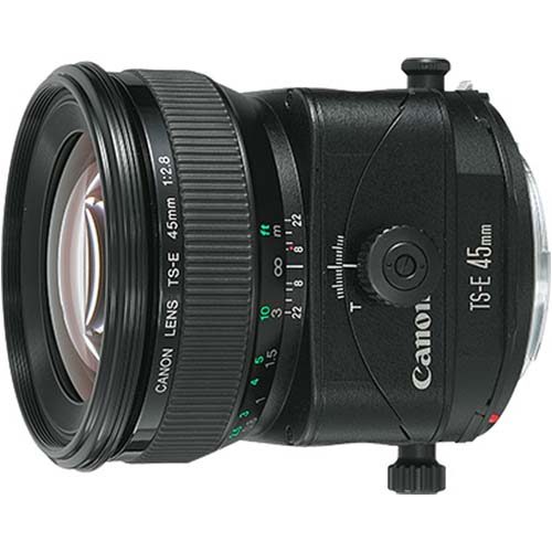 Canon テイルト・シフトレンズ TS-E45 F2.8 フルサイズ対応