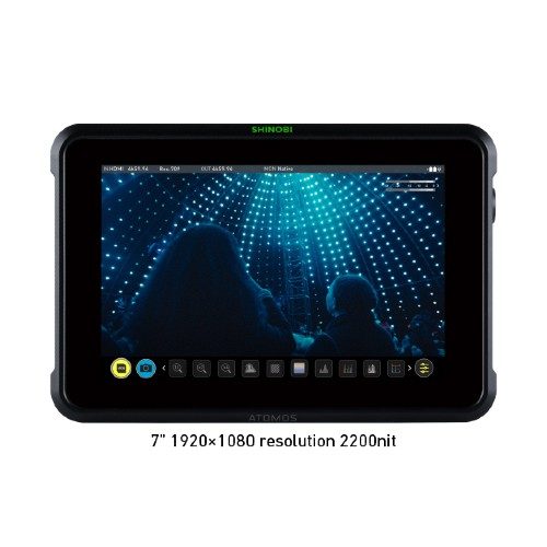 Atomos Shinobi 7  4K HDMI/3G-SDI対応7インチHDRモニタ-  ATOMSHB002