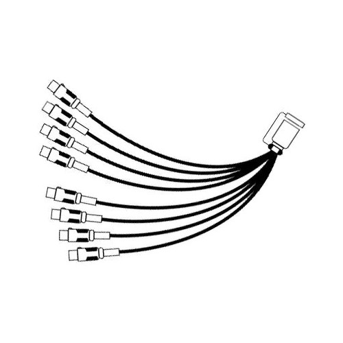 CANARE 8chマルチ用セパレートケーブル 8S1N2