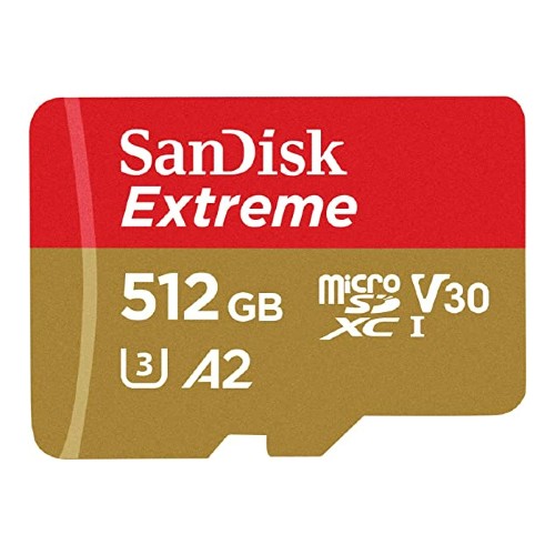 SanDisk  microSDXCカード 512GB  Ultra HD A2対応