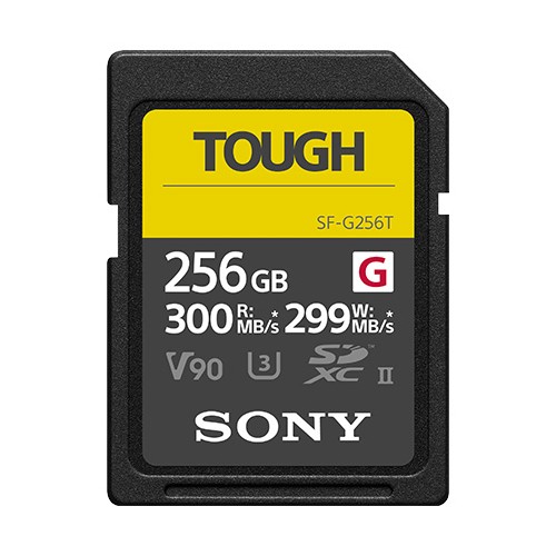 Sony　SF-Gシリーズ SDXC UHS-II メモリーカードClass10 V90　256GB　SF-G256T