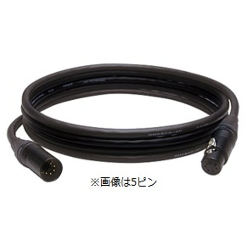 DMXケーブル3PIN XLR3(オス)-XLR3(メス) 2m