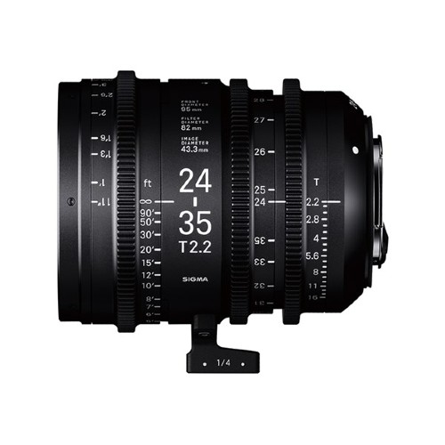 SIGMA 24-35mm T2.2 FF　High Speed Zoom Line シネレンズ(Canon EFマウント)