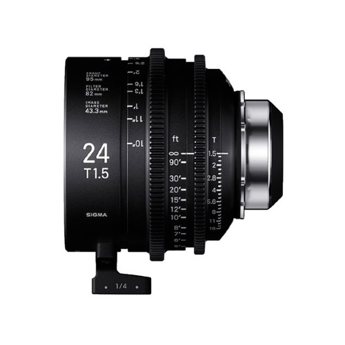 SIGMA FF High Speed Prime Line 24mm T1.5 FF　シネレンズ(PLマウント)