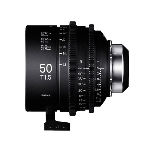 SIGMA FF High Speed Prime Line 50mm T1.5 FF　シネレンズ(PLマウント)