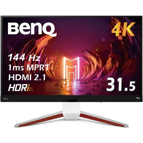 BenQ 　MOBIUZ 　4K 144Hz 32インチ ゲーミングモニター　EX3210U