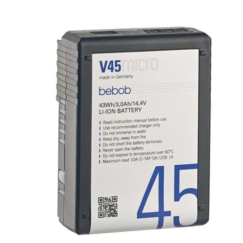 Bebob V45micro　ミニVマウントバッテリー 14.4V/43Wh
