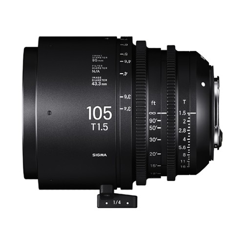 SIGMA FF High Speed Prime Line 105mm T1.5 FF　シネレンズ(PLマウント)