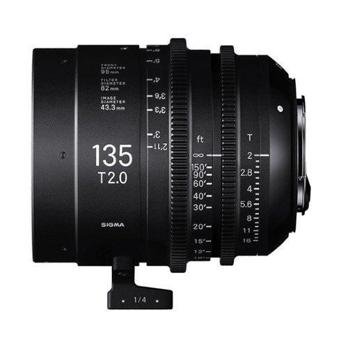 SIGMA FF High Speed Prime Line 135mm T2 FF　シネレンズ(PLマウント)