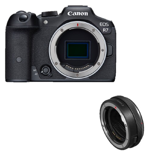 Canon EOS R7+EFマウント変換アダプター　Canon EOS R7 +CR-EF-EOS R