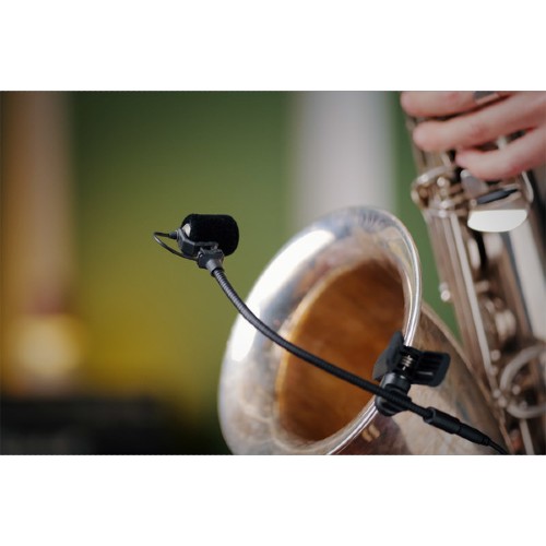 NEUMANN MCM 114 set brass/sax/uni　楽器用ミニチュアクリップマイク+クランプ(金管楽器(ベル取付)・打楽器・ポールスタンド)