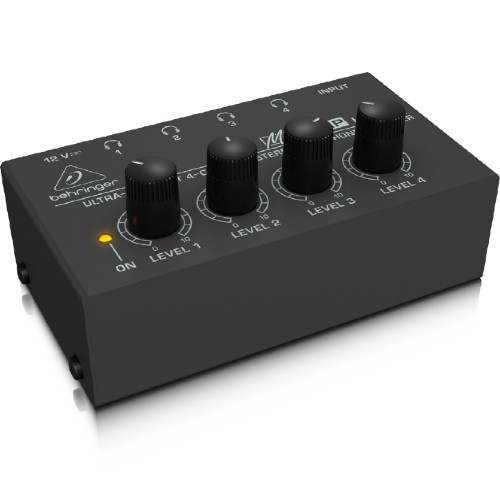 BEHRINGER HA400 MICROAMP　4チャンネルステレオヘッドホンアンプ