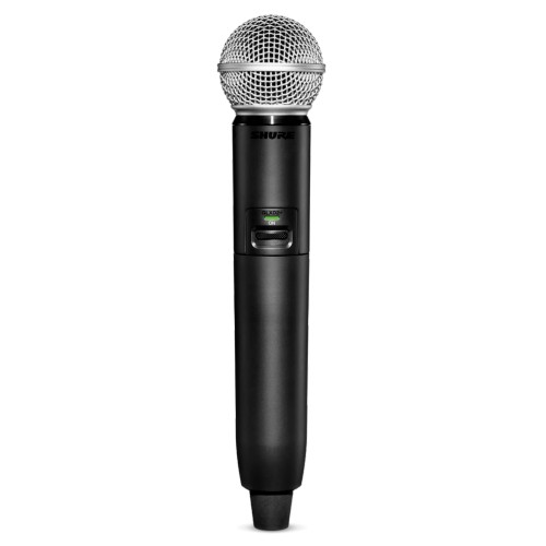 SHURE GLXD2+/SM58　2.4GHz帯ハンドヘルドワイヤレスマイク（マイクカプセル：SM58） GLX-D+シリーズ