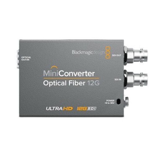 Blackmagic Design　Mini Converter – Optical Fiber 12G　SDI⇔光ファイバー