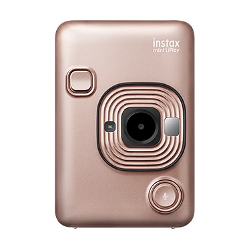 FUJIFILM instax mini LiPlay　ブラッシュゴールド チェキカメラ 　INS MINI HM1 BLUSH GOLD