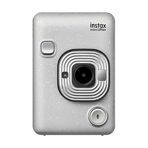 FUJIFILM instax mini LiPlay　ストーンホワイト チェキカメラ　INS MINI HM1 STONE WHITE