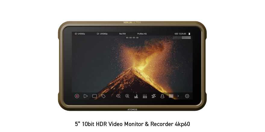 ATOMOS 　NINJA ULTRA　5インチ モニターレコーダー