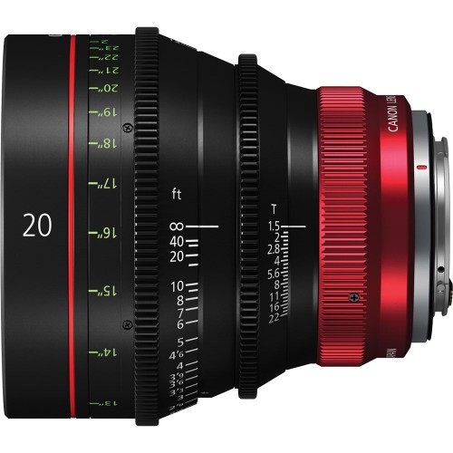 Canon CN-R20mm T1.5 L F　キヤノン デジタルシネマ用単焦点レンズ