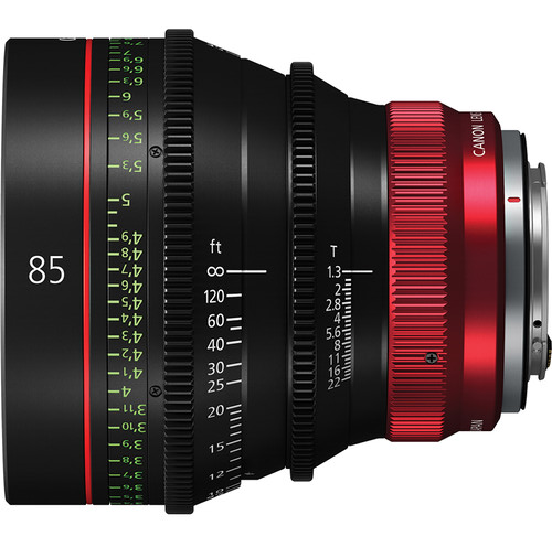 Canon CN-R85mm T1.3 L F　キヤノン デジタルシネマ用単焦点レンズ