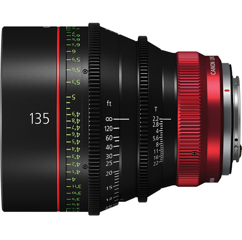 Canon CN-R135mm T2.2 L F　キヤノン デジタルシネマ用単焦点レンズ