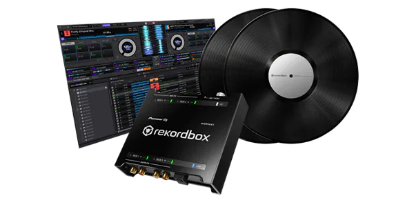 DJrekordbox interface 2dvs用オーディオインターフェース