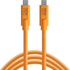 TETHER TOOLS TetherPro USB-C to USB-C (3m) オレンジ